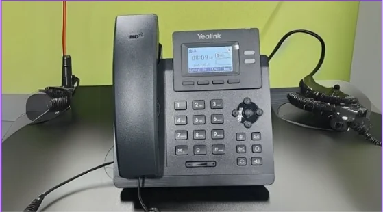 Cloud PBX customer setup with office IP phones