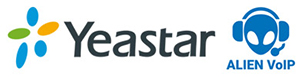 yeastar official itsp partner alienvoip sip trunk
