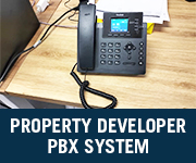 pbx system customer setup property developer 05092024